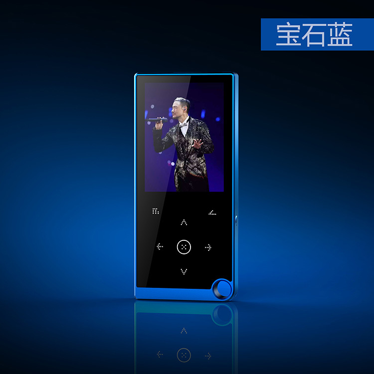 Mp4 Player 2.4inch Bluetooth Touch Button Lossless Mp3 Player E-Book External Factory Wholesale