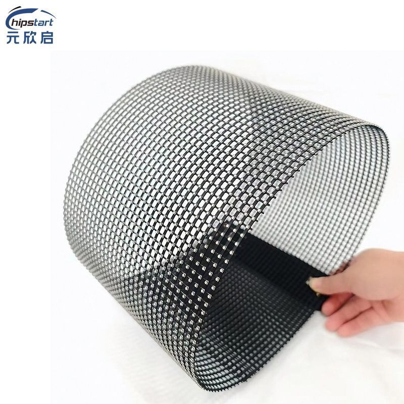 Wholesale Indoor P3.91 Led Holographic Screen Flexible Transparent Glass Curtain Wall Film Mesh Led Digital Display