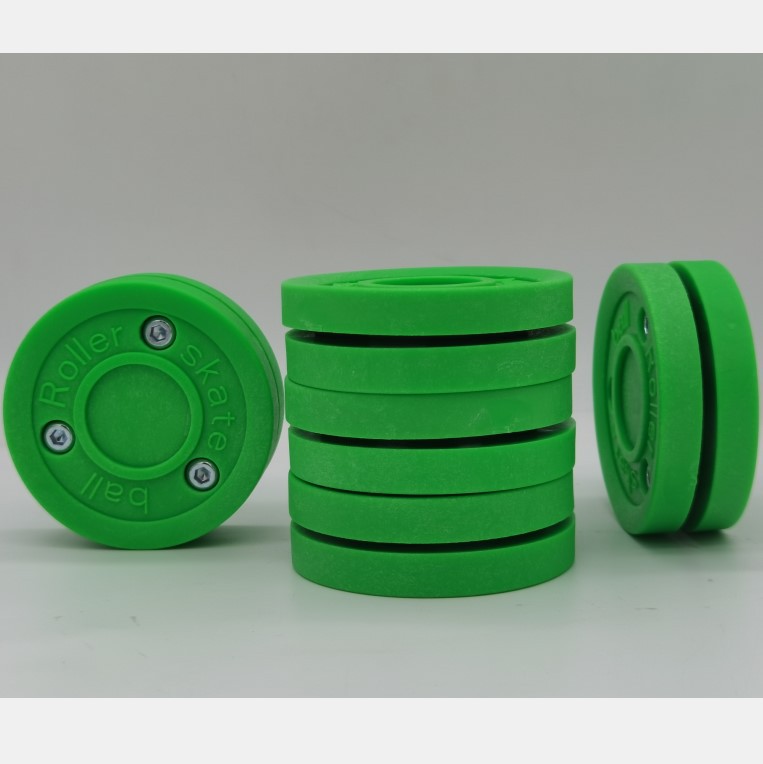 Мяч для роликового катания, хоккейный мяч для тренировок, двухслойный