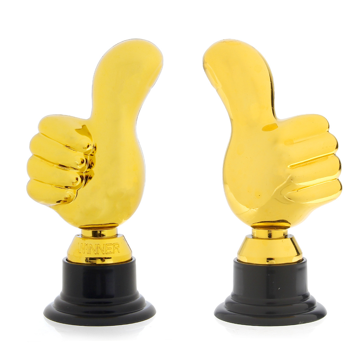 Cross-border thumbs up Plastic Honor Trophy Party Decoration Ornaments Electroplating Games Children's Reward Props