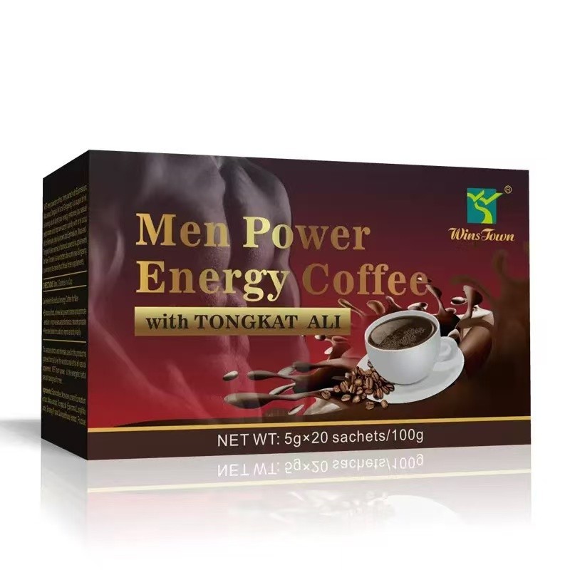 Foreign Trade Export Men Power Energy Coffee African Men's Coffee Instant Maca Energy Coffee
