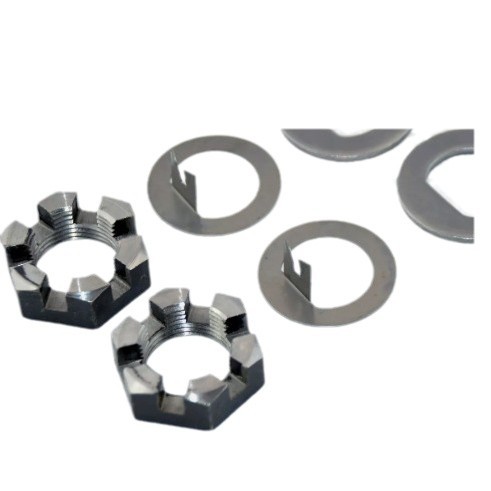 2 suit 1 inch axle nut kit for trailers, RVs and boats