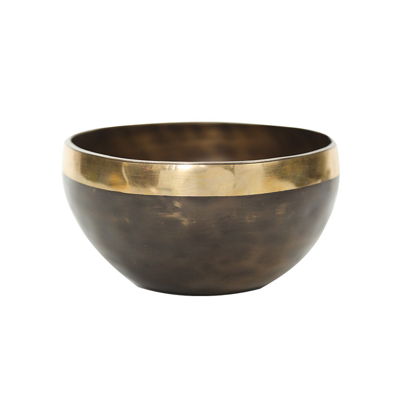 Psalting Bowl Nepal Handmade Bowl Tone Bowl Tone Therapy Meditation Meditation Tone Pot Copper Bowl Star Flower Bowl Buddhist Tone Bowl Copper