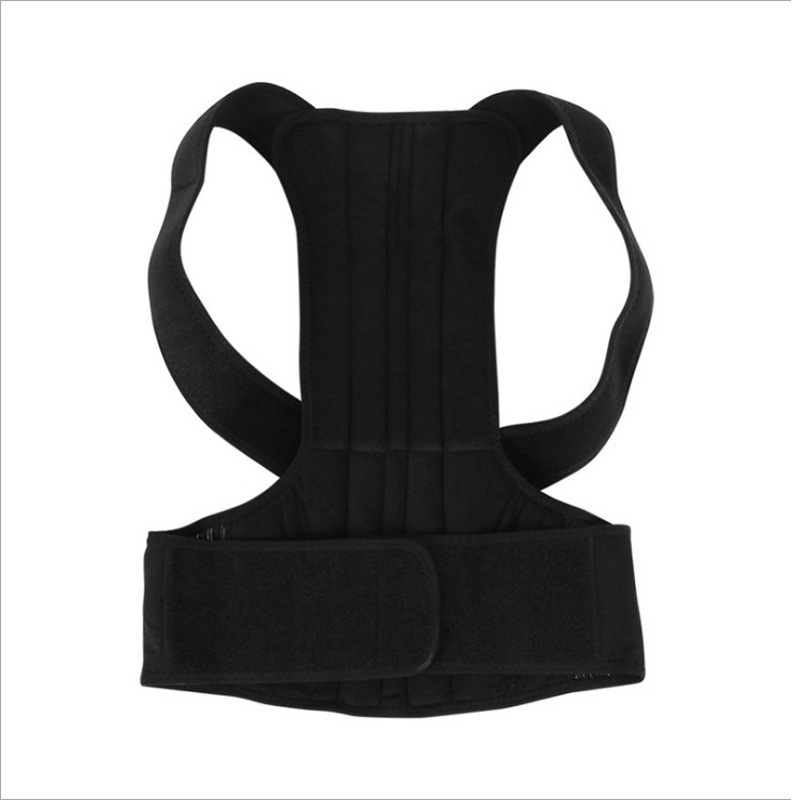 Straight Waist and Straight Back Corrector Adult Back Fixation Belt Men and Women Posture Correction Belt with Support Plate Hunchback Correction Belt