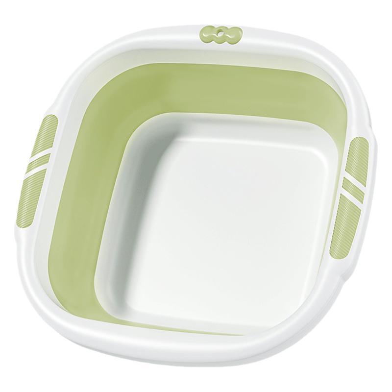 Thickened Large Baby Folding Basin Baby Folding Washbasin Bath Basin Portable Household Foldable Water Basin
