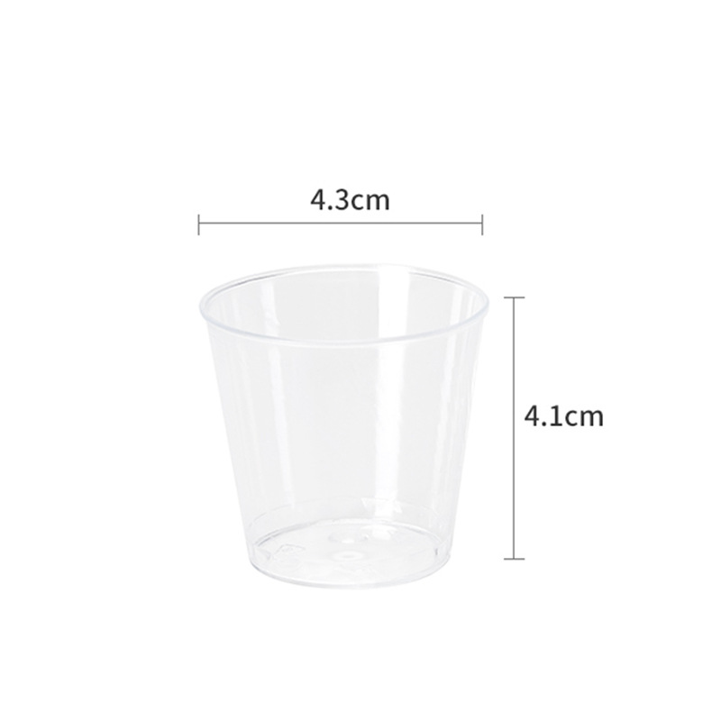 30ml Tasting Cup, Disposable Small Cup, Hard Airline Cup, Transparent Tasting Cup, Tasting Cup, Customizable Logo