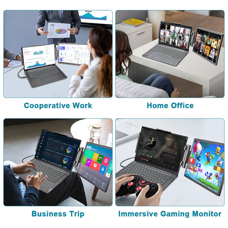 Factory Outlet 14 "Right Single Screen Expansion Sub-screen Portable Monitor Computer Notebook External Expansion/PS5