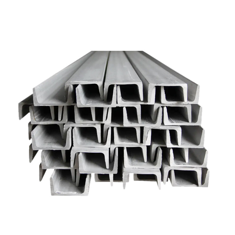 Spot Wholesale 304 Stainless Steel Trough Steel 316L Stainless Steel U-Shaped Trough Steel for Construction Engineering Qingshan Trough Steel