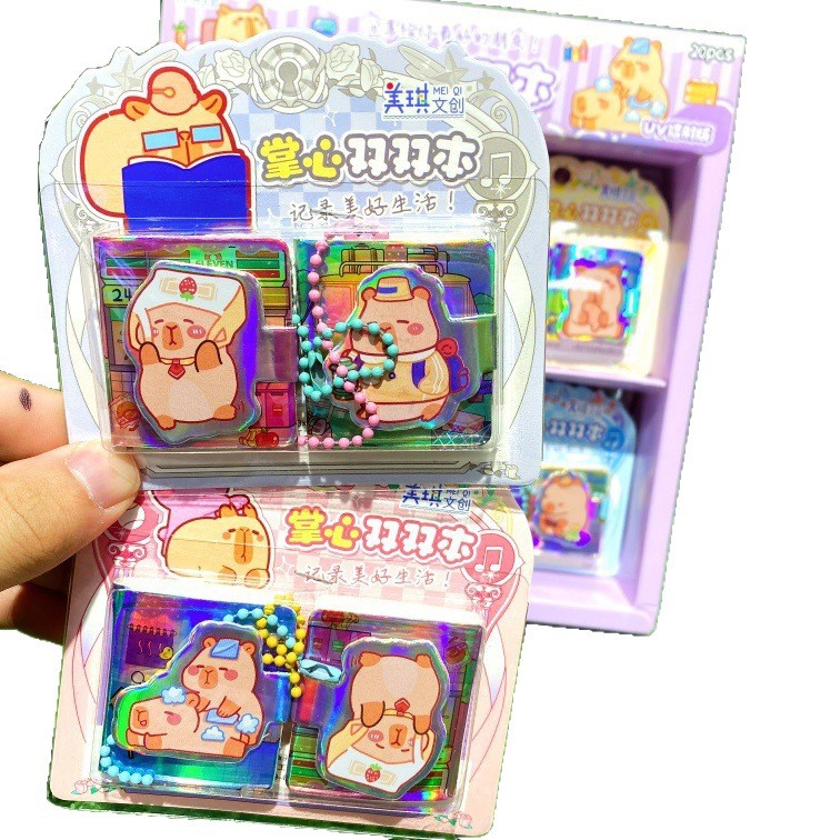 Kapibala Shares Sanrio's Decompression Mini Pocket Notebook, Doudou Notebook, High-Looking and Cute Ledger