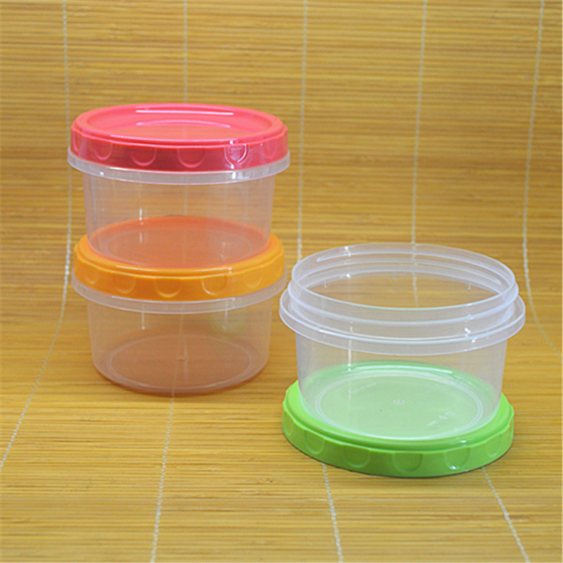 Supply Cross-Border 4013 Round Crisper 250ml Round Storage Box Small Crisper