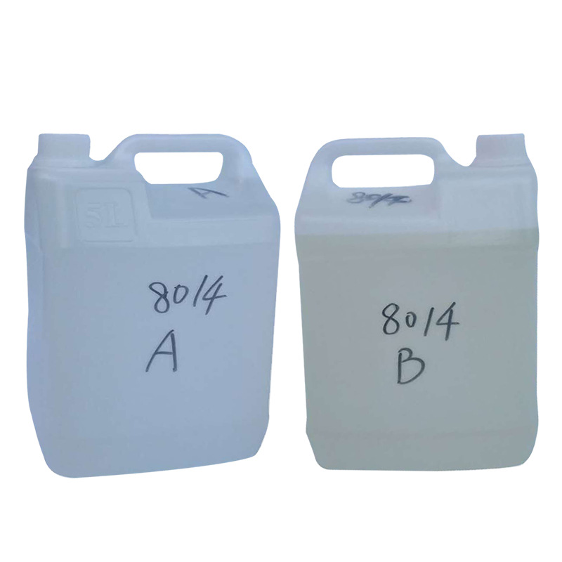 Polyurethane Resin Ab Water 8014 Pure White Flip Mold Ab Water Pu Anime Hand Model Quick Molding Ab Material