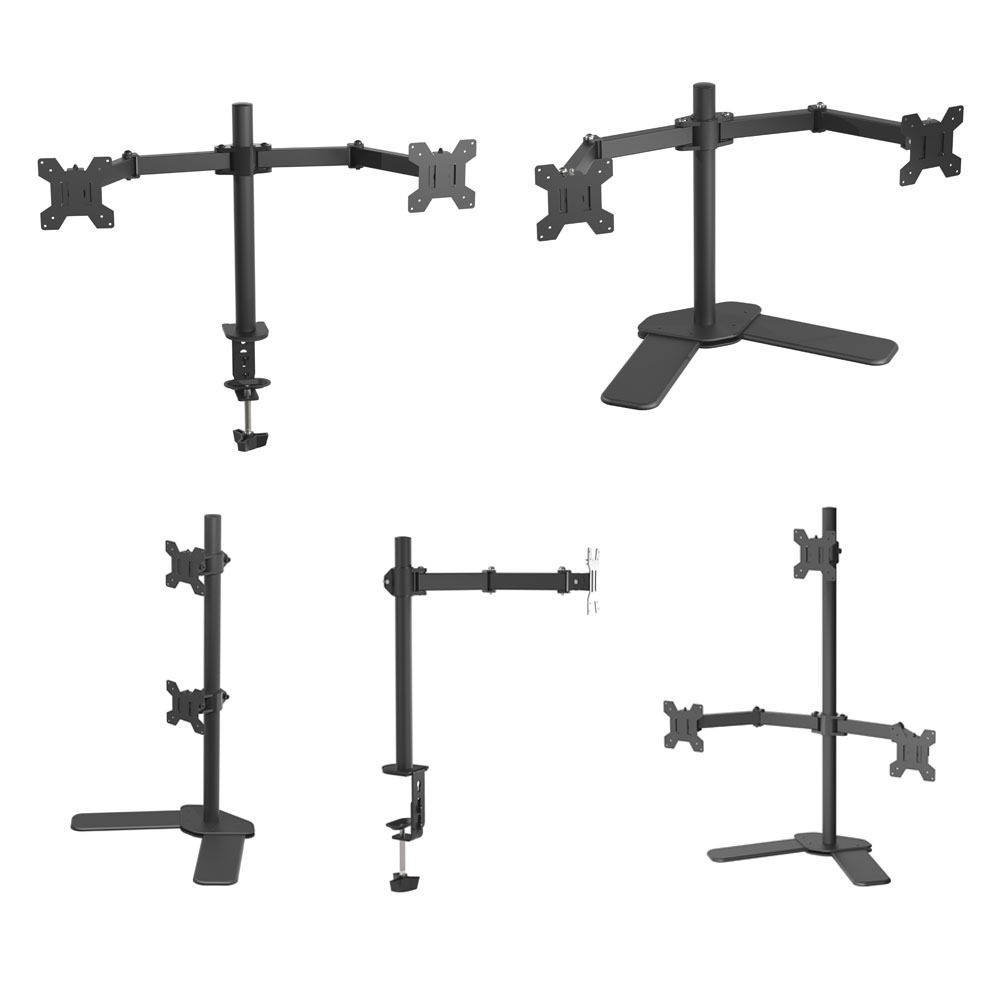 Дисплейный экран, двухэкранный вращающийся механический кронштейн, регулируемая подъемная универсальная вращающаяся подставка для компьютера