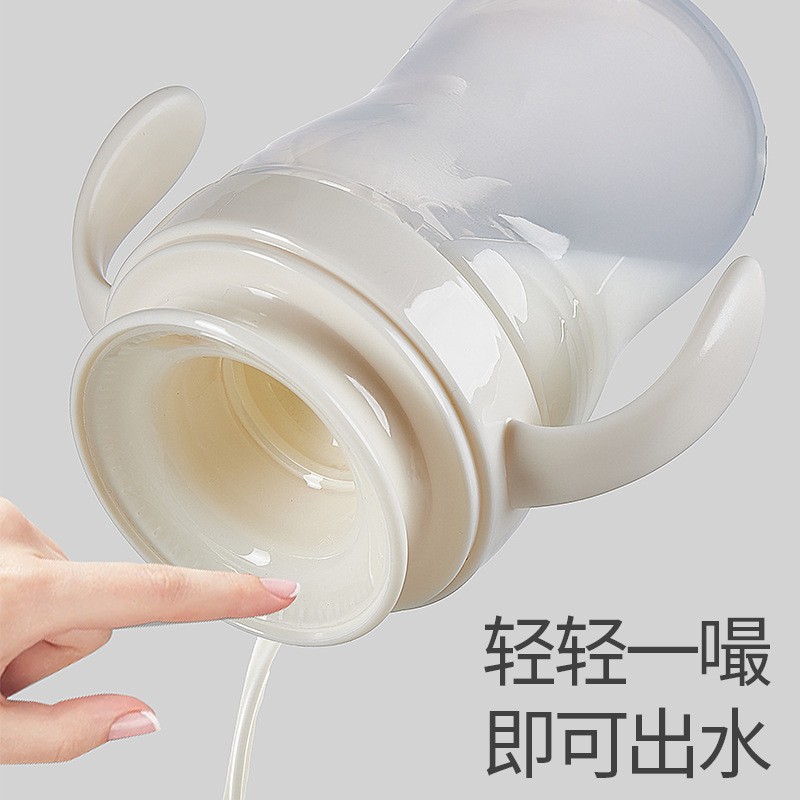 Plastic Material Tritan Processed Water Cup Manufacturer, High-Temperature Resistant Milk Storage Cup, High-Looking Smart Water Kettle Factory Set