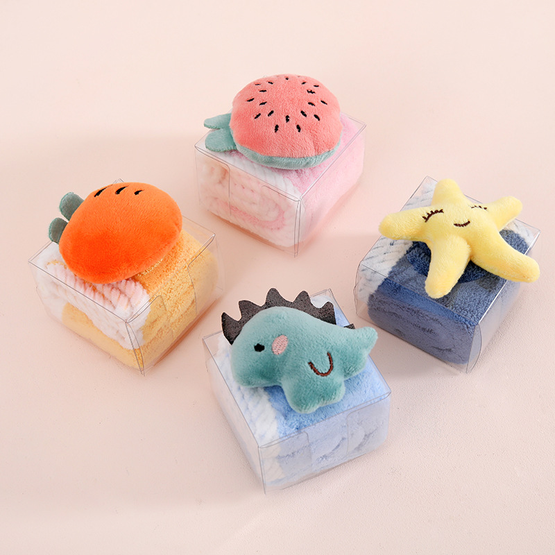 Полотенце из кораллового флиса с мультяшным дизайном детское полотенце ручное полотенце свадебный подарок открытие магазина фестиваль креативный подарок впитывающее полотенце