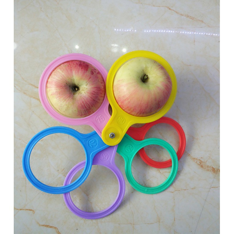 Калипра для измерения размера фруктов, размер кольца для фруктов, размер персика