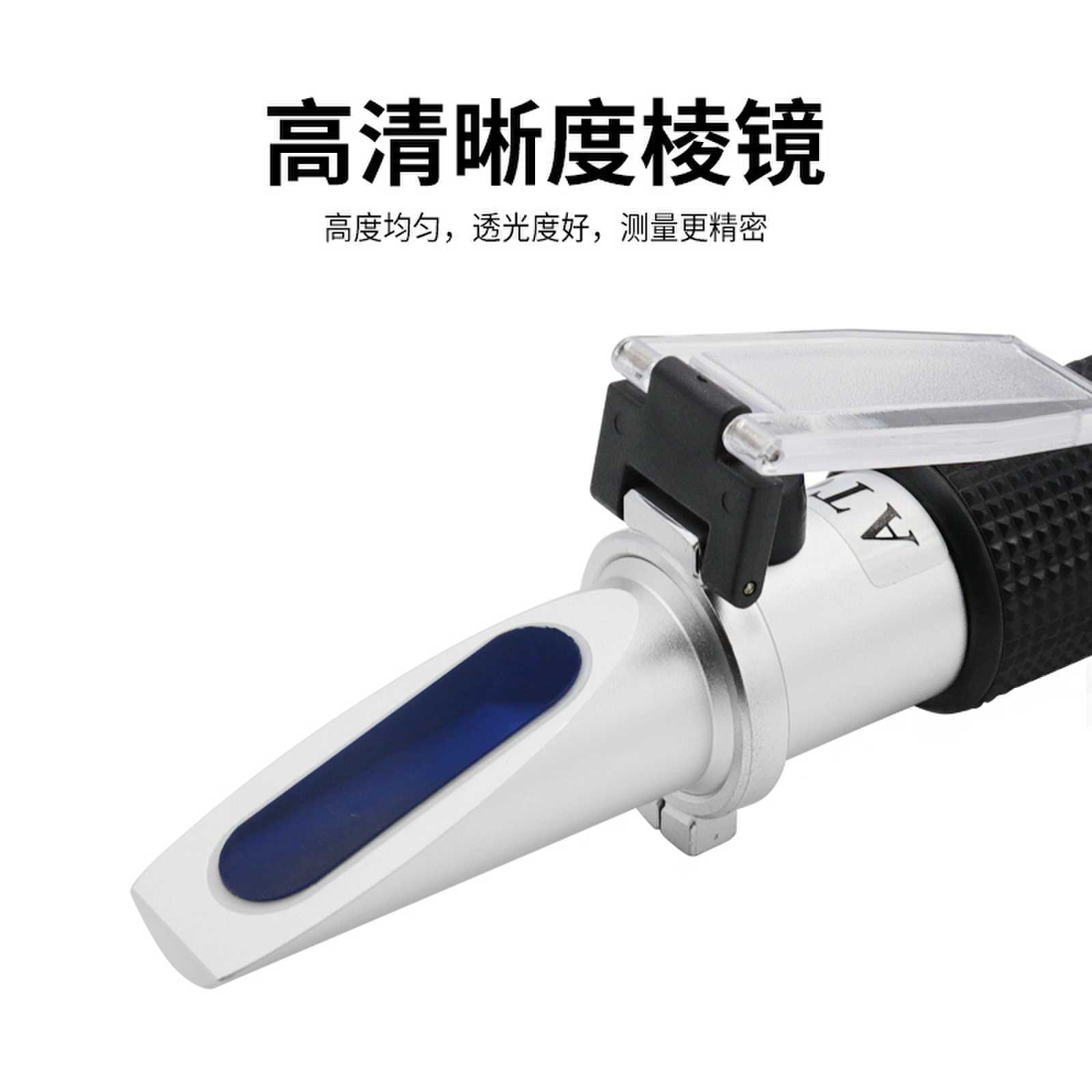 Alcohol concentration meter handheld 0-80% refractometer Alcohol Alcohol concentration measuring instrument refractometer