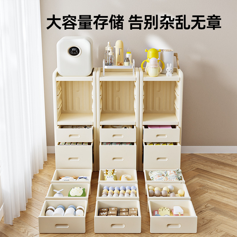 Yinghe Storage Cabinet Baby Feeding Table Children's Cabinet of Drawers Wardrobe Baby Toy Locker Drawer Storage