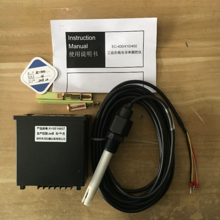 Sunho Conductivity Tester Ec-400 Water Quality Detector Resistance Meter Ph Value Detection Electrode High Precision