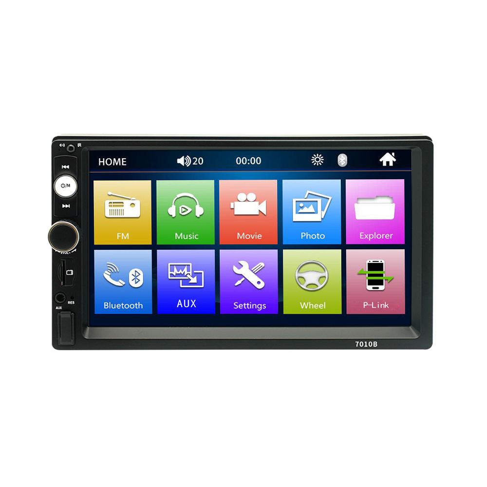 7018bMP5 HD large screen car bluetooth car inch player card radio car audio CD
