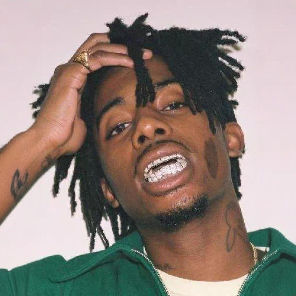 playboi carti with dirty braid wig one-piece rap hip-hop singer hairstyle black perm handmade