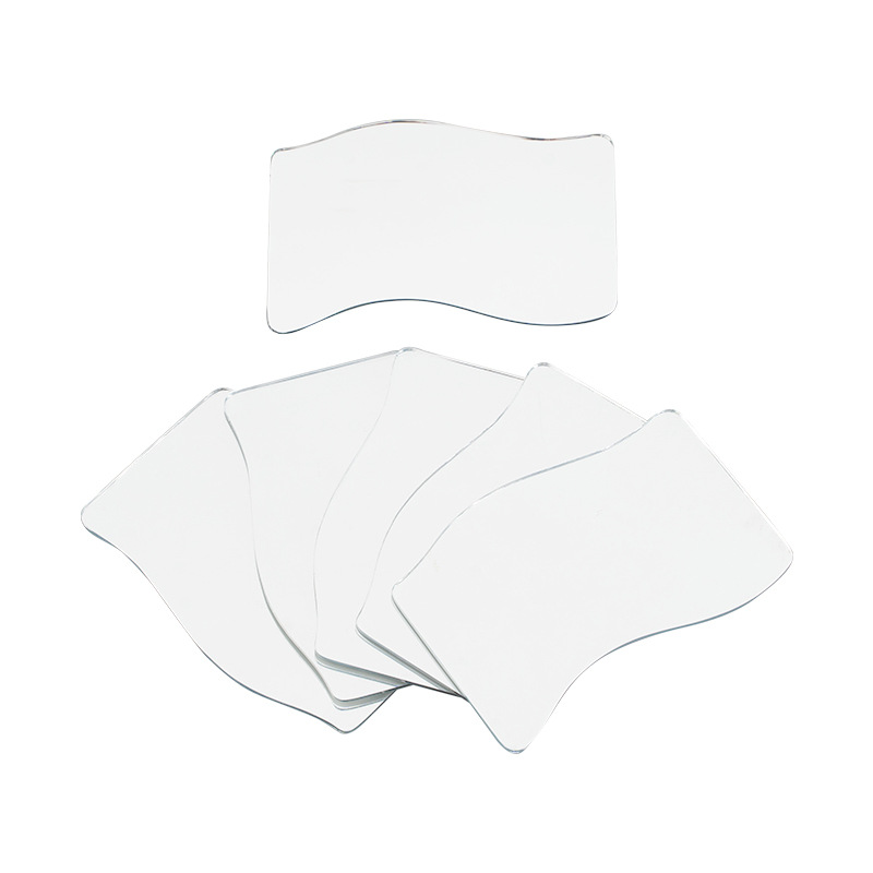 Crafts Water Drop Special-Shaped Lenses Wholesale Cosmetic Mirror Beauty Mirror Special-Shaped Glass Lens Processing