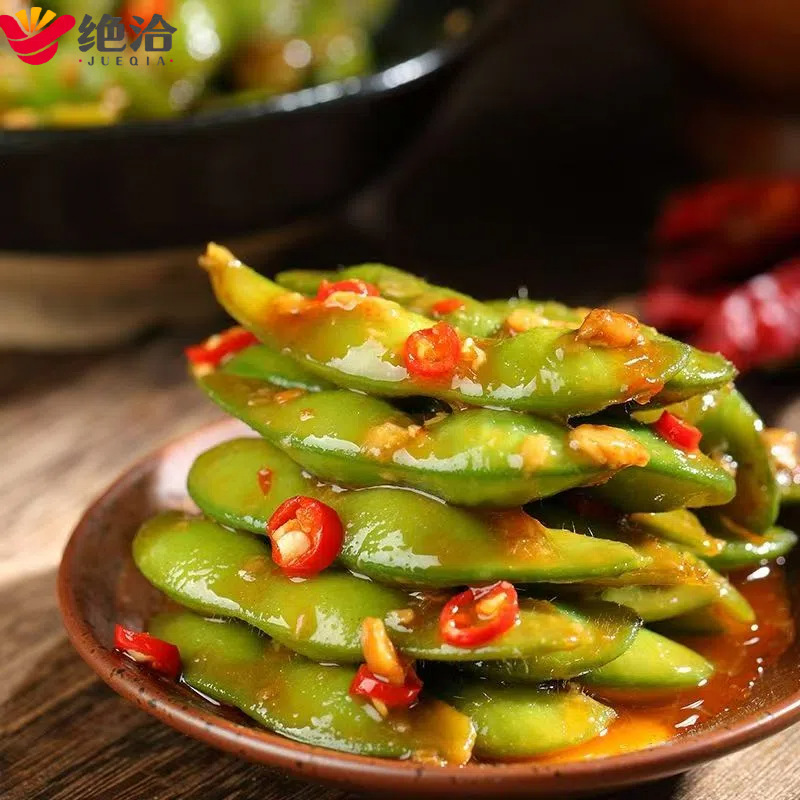 Juewei's unique spicy edamame cold dish instant hotel catering ktv snacks cold dish