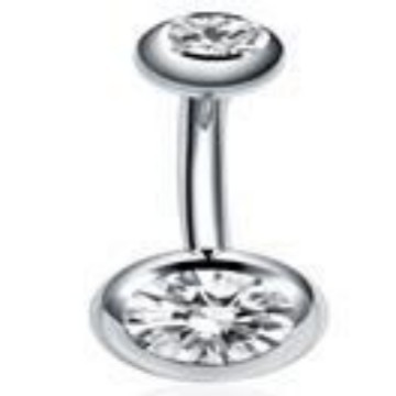 Cross-border e-commerce explosive belly button ring belly button nail net red style