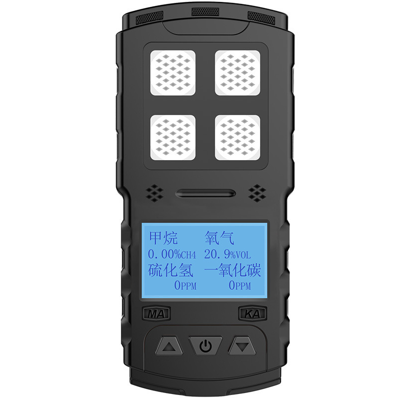 Industrial Combustible and Hazardous Gas Detection Jd4 Multi-Parameter Detector Mine Four-In-One Gas Detector