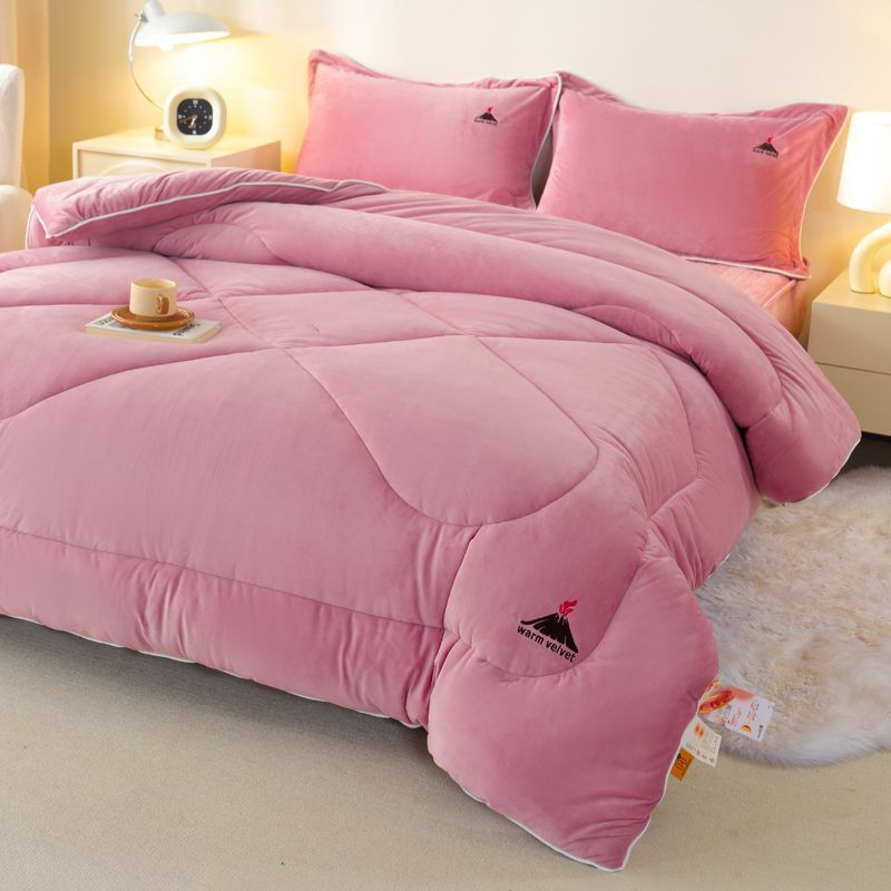 2025 New Type a Milk Velvet Soy Fiber Feather Velvet Quilt Quilt Core