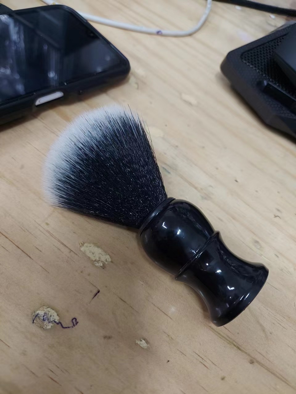 Shaving Brush Cleansing Shaving Artificial Nylon Silk