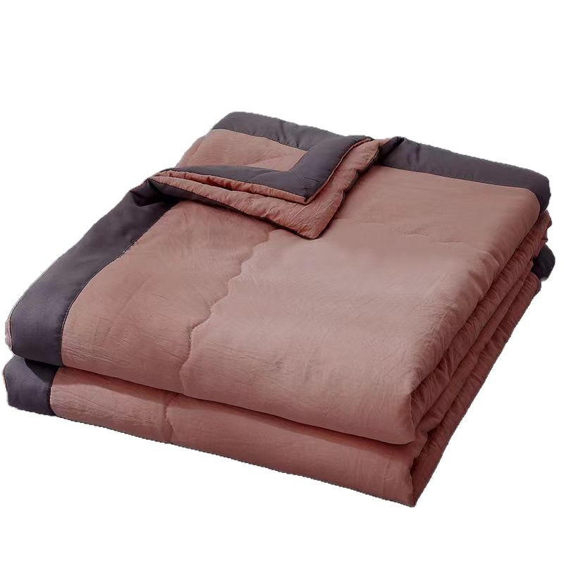 Air Conditioning Quilt, Summer Cooling Quilt, Thin Quilt, Washed Cotton Summer Quilt, Student Summer Single/Double Spring and Autumn Thin Dormitory Summer Quilt