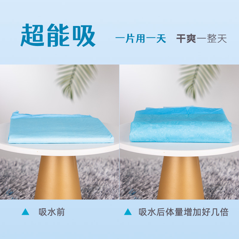 Pet Cleaning Diapers, Enlarged and Thickeneded Dog Diaper Training Pads, Anti-Penetration Diapers, Dog Toilets, Water Absorption and Deodorization