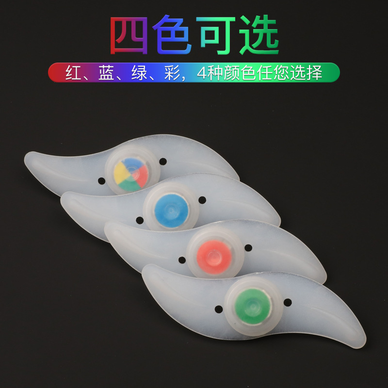Bicycle Spoke Light Mountain Bike Willow Steel Wire Light Colorful Hot Wheel Silicone Light Riding Equipment Accessories