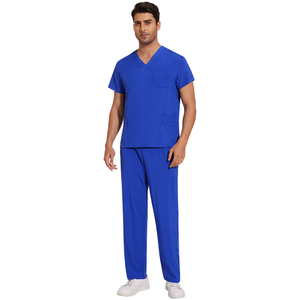 New straight pants beauty salon operating room ICU clinic doctors and nurses overalls frosted suit a generation of hair