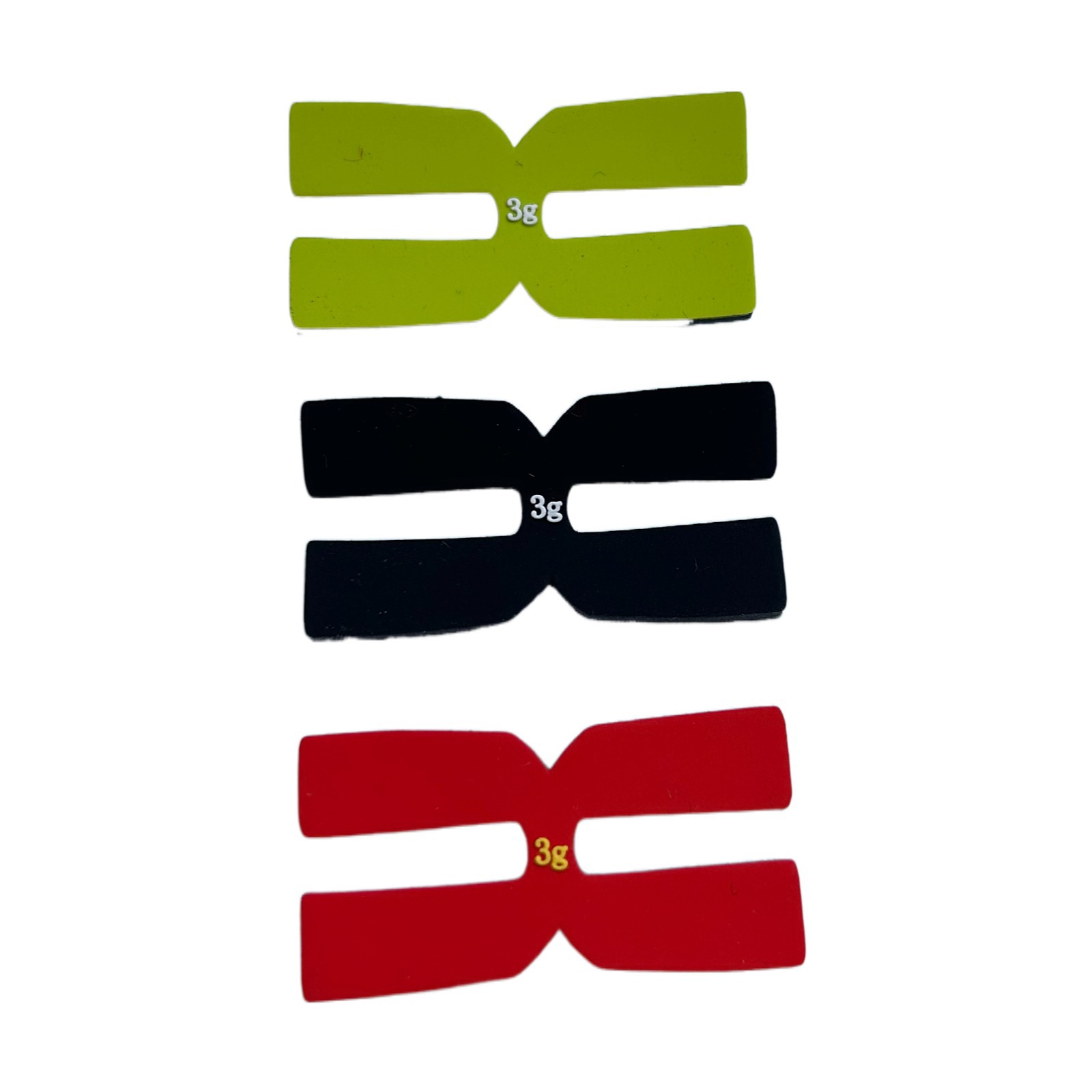 Cross-Border Spot Tennis Racket Weighted Piece Net Racket Balance Piece H-Shaped Industrial 3g Silicone Racket Head Adjustment Non-Lead Strip