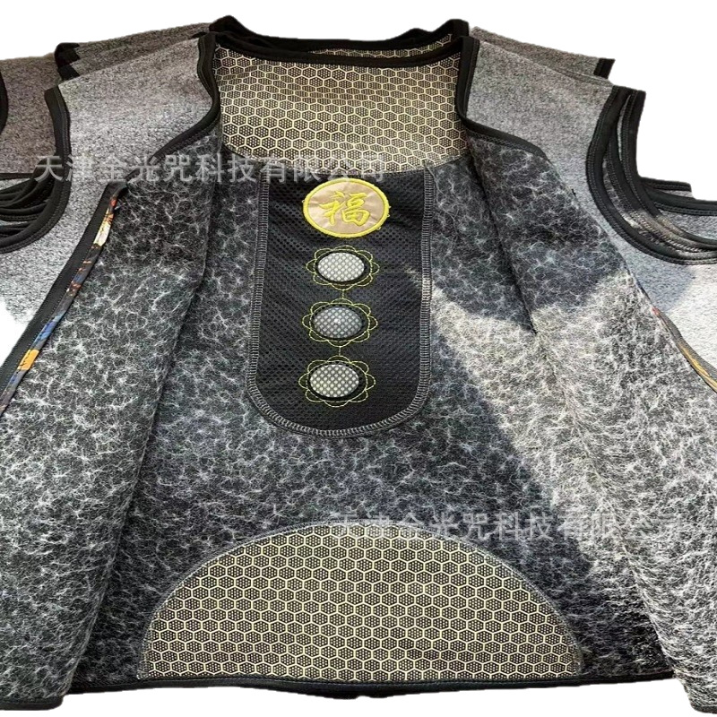 Black Gold Boiled Cashmere Armor Cashmere Vest Double Boiled Vest Wool Vest Conference Gifts Live Goods