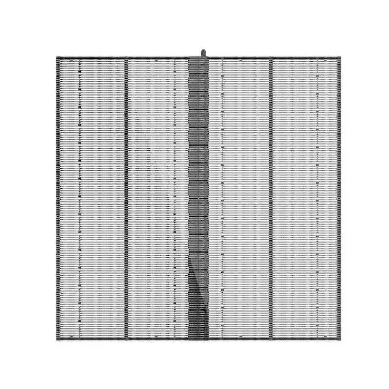 Indoor and Outdoor Waterproof Full-Color Transparent Screen Mesh Screen Flexible Screen Naked Eye 3D Display Stage Square Shopping Mall Screen