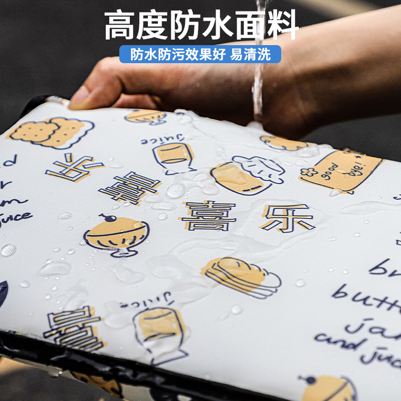 Electric motorcycle front child seat anti-collision head protection pad thickened sponge battery car baby anti-collision head pad