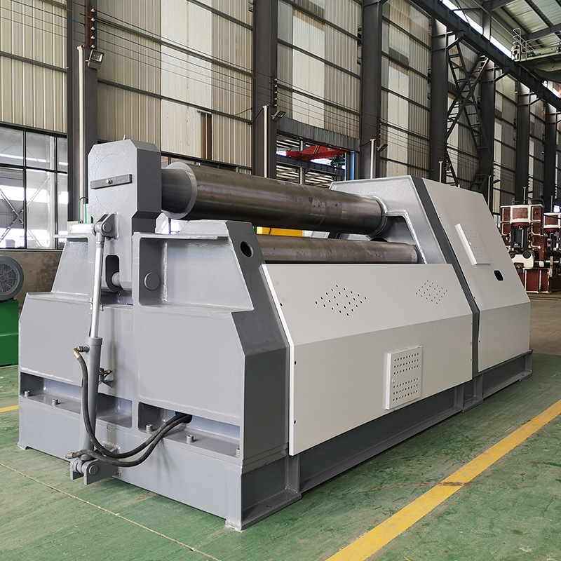 Manufacturers supply hydraulic four-roller plate bending machine automatic forming hydraulic plate bending machine automatic rolling machine wholesale