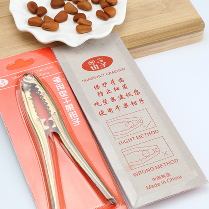 Thickened Small Walnut Clip, Pine Nut Clip, Hazelnut Clip, Pine Nut Multifunctional Opening Tool, Nut Pliers, Sheller