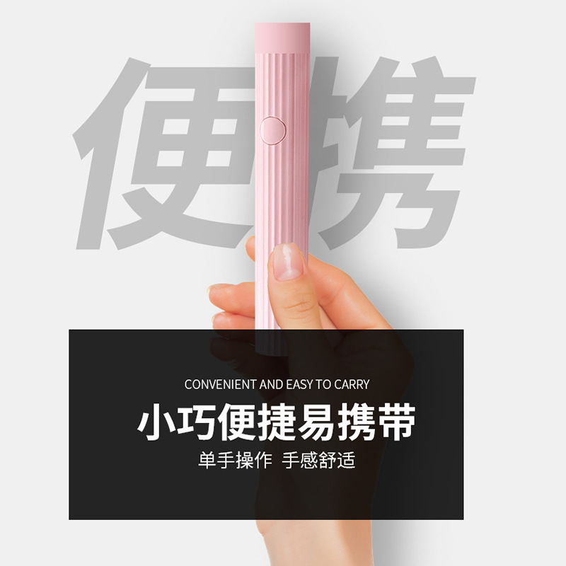 New Cross-border Hand-held Nail Art Light Small Portable Nail Art Light Therapy Light Storage Spotlight Quick-drying Roast Lamp