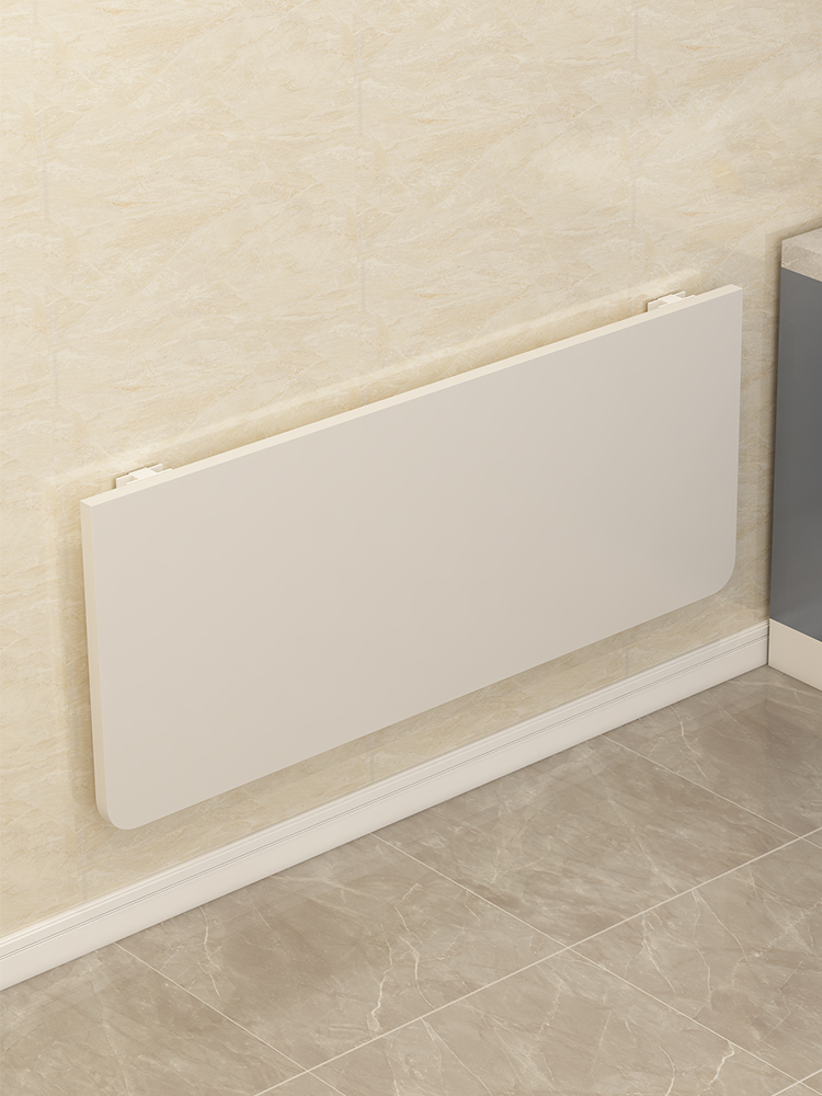 ✅ Wall-Mounted Folding Table Board, Wall-Mounted Dining Table, Household Solid Wood, Can Be Hung on the Wall, Small Table, Kitchen Storage Rack Against the Wall