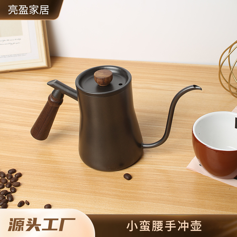 Кофейная ручная кастрюля из нержавеющей стали, маленькая, коммерческая, бытовая, с висячим ухом, утолщенная