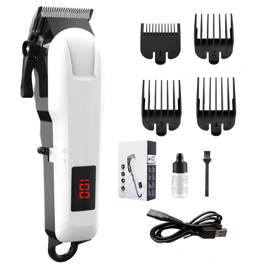 Barber shop special electric hair clipper high power professional oil head electric clipper home bald razor electric clipper