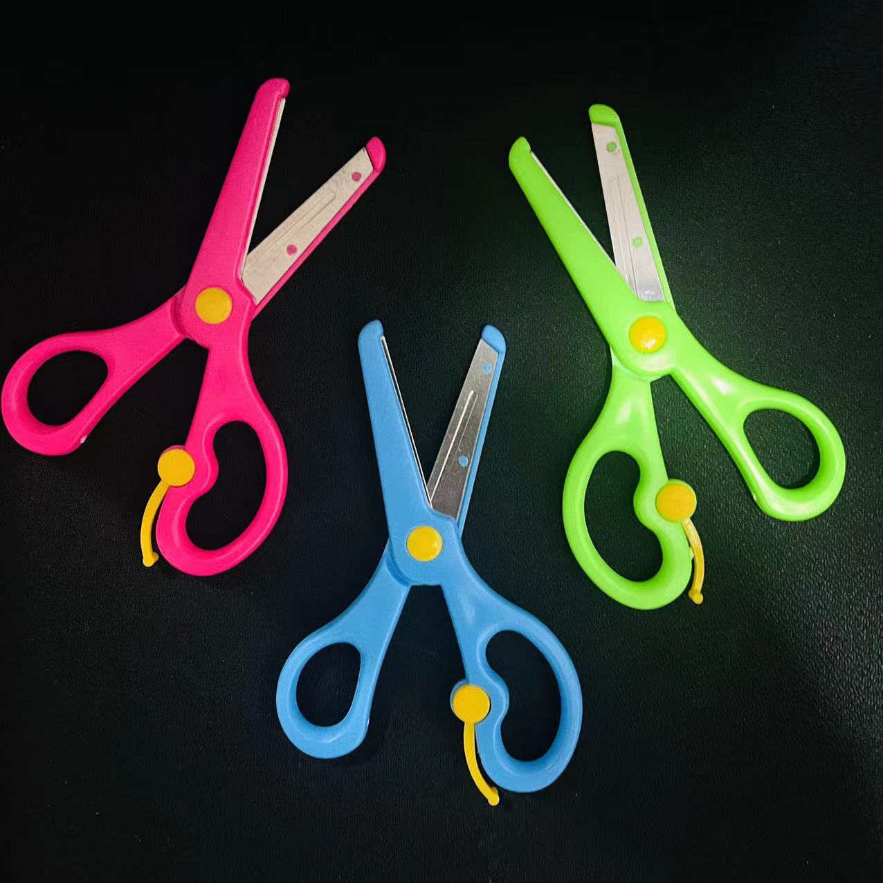Детские безопасные ножницы, набор маленьких ножниц для детей