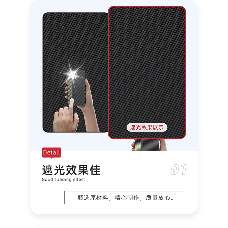 Cross-Border Portable Cuttable Curtain Fabric, Fully Blackout Silver-Coated 420D Oxford Cloth Travel Sunshade Curtain Fabric