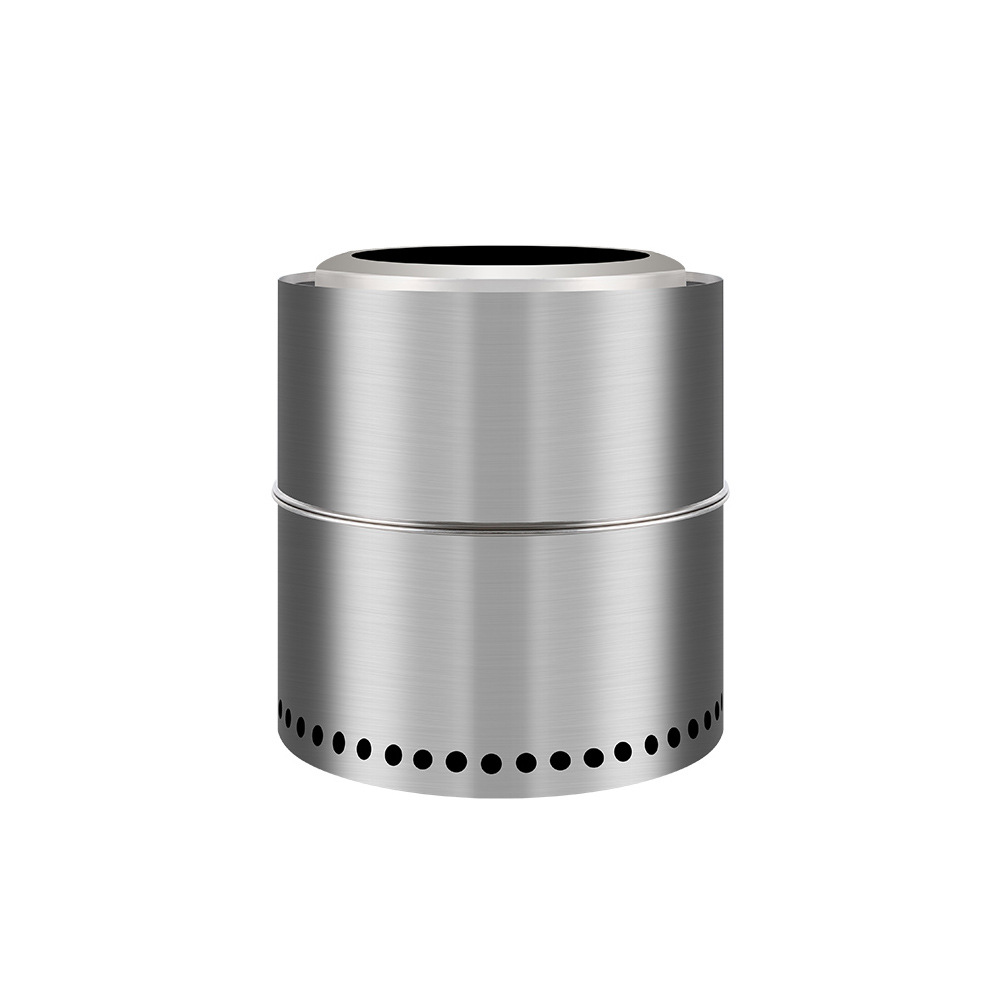 [Cross-border Exclusive] Stainless Steel Firewood Stove | High-efficiency Combustion Removable Ash Plate Heating Furnace Camping Courtyard