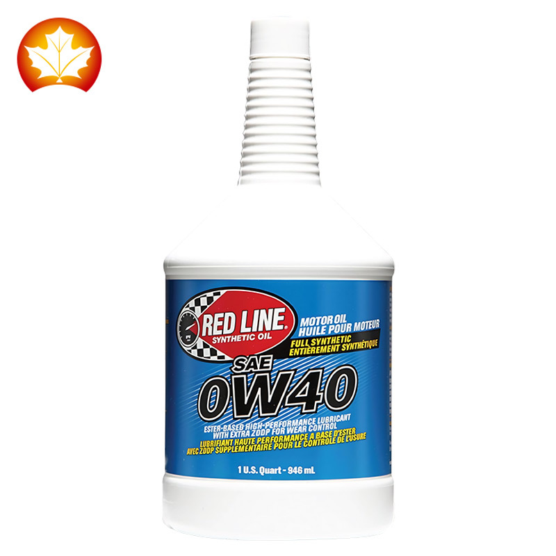Redline Red Line 0W-40 Polyester Fully Synthetic Engine Oil Engine Lubricant US Imported SN