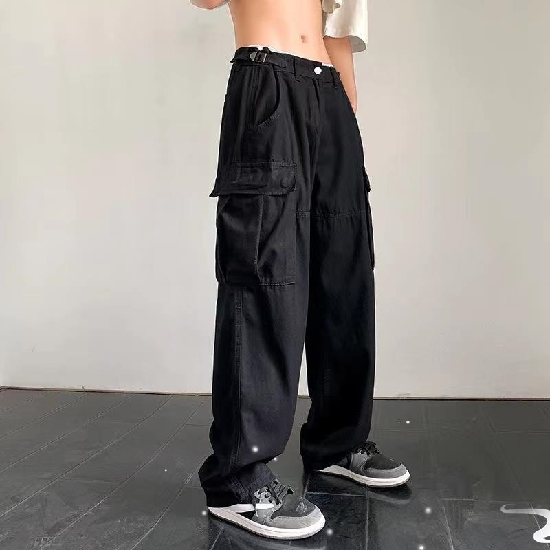 Women's Cargo Straight Baggy Pants for Men Sweatpants Joggers