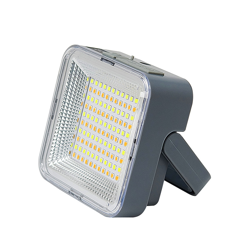 Extremely Bright Led Light Solar Rechargeable Ultra-High Power Long Battery Life Convenient Satchel Waterproof Camping Style Lighting Wholesale